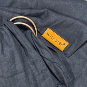 WildBird Ravev Linen Ring Sling 74" Bronze Rings